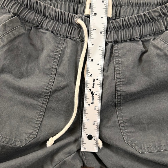 Pact Daily Twill Pants Womens Small Charcoal Gray Organic Cotton Stretch Relaxed - Picture 6 of 7